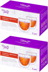 Набор стаканов с двойными стенками «Снежинки» - Фото 6