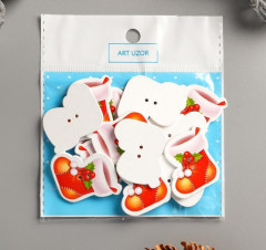 Набор пуговиц декоративных «Новогодний сапог» - Фото 3