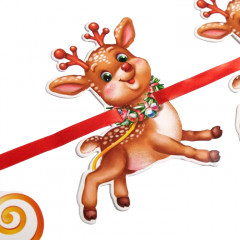 Набор новогодних плакатов «Яркий праздник» - Фото 2