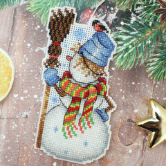 Набор для вышивания «Снеговик» - Фото 2