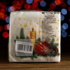 Салфетки бумажные «Свеча» - Фото 1