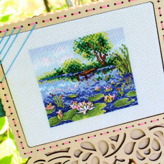 Набор для вышивания «Водяные лилии» - Фото 2