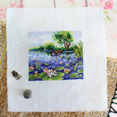 Набор для вышивания «Водяные лилии» - Фото 3