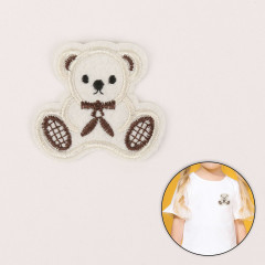 Термоаппликация «Мишка с бантиком» - Фото 1