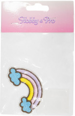 Термоаппликация «Радуга в облаках» - Фото 3