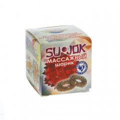 Массажер «Массажный шарик», с двумя кольцевыми пружинами, цвет в ассортименте - Фото 2