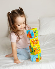 Набор из кубиков «Собери картинку» - Фото 8