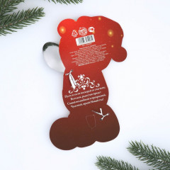 Ложка сувенирная «Счастливого нового года!» - Фото 3