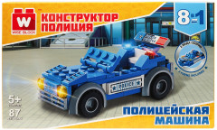 Конструктор «Полицейская машина» - Фото 10