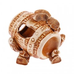 Декорации для аквариума «Бочка на коряге» - Фото 1