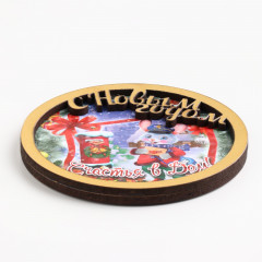 Магнит двухслойный «Счастья в дом!» - Фото 1