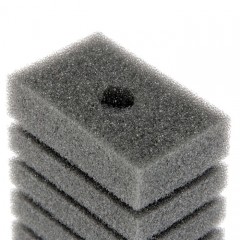 Губка прямоугольная запасная для фильтра турбо №6, 10,4х8х5 см - Фото 1
