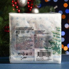 Салфетки бумажные «Снегурочка» - Фото 1