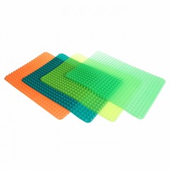 Коврик силиконовый для запекания 41х30 см, цвета в ассортименте - Фото 1