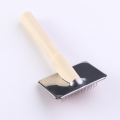 Пуходерка без капель малая c деревянной ручкой - Фото 1