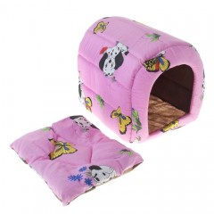 Домик-тоннель, 28х28х35 см, цвет в ассортименте - Фото 1