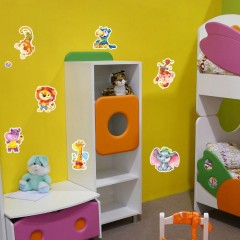 Наклейки интерьерные «Африканские звери» - Фото 3