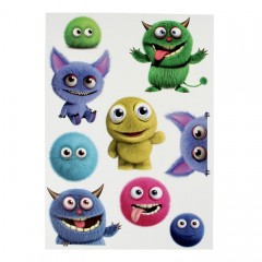 Наклейки Decoretto «Пушистые чудики» - Фото 3