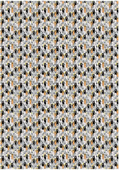 Бумага упаковочная «Cute paws» - Фото 1