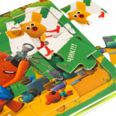 Книга картонная с пазлами «Фотоохота» - Фото 3