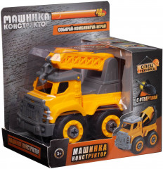 Машинка-конструктор «Подъемный кран» - Фото 1