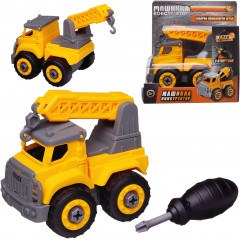 Машинка-конструктор «Подъемный кран» - Фото 3