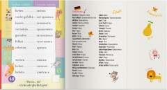 Тетрадь-тренажер для активного запоминания 500 немецких слов с наклейками. Уровень 1. Beginner - Фото 6