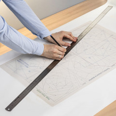 Линейка металлическая - Фото 4