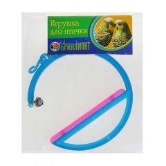 Игрушка для птиц качели-кольца «Бриллиант» - Фото 1