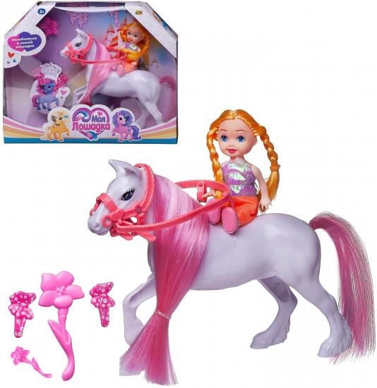 Набор игровой «Девочка-наездница»