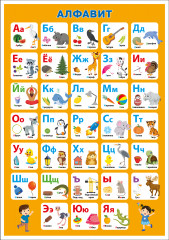 Обучающие плакаты. Алфавит - Фото 1