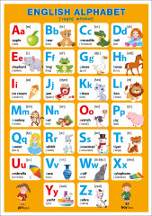 Обучающие плакаты. Английский алфавит - Фото 1