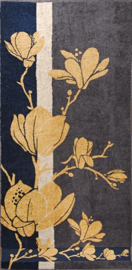 Комплект полотенец махровых пестротканых «Magnolia» (Cleanelly Collection, 50х100 и 70х140)