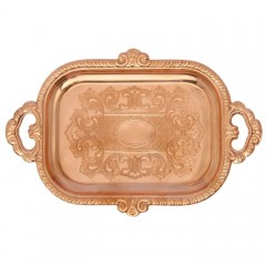 Поднос для пирожного из меди - Фото 1