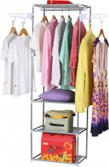 Вешалка напольная с полками - Фото 1