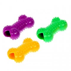 Игрушка жевательная суперпрочная «Кость малая», 8,5 см, цвет в ассортименте - Фото 1