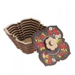 Солонка «Маки» - Фото 1