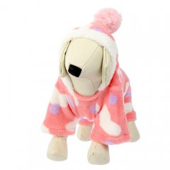 Комбинезон плюшевый «Сердечки», размер M - Фото 5