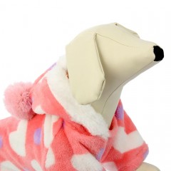 Комбинезон плюшевый «Сердечки», размер M - Фото 4