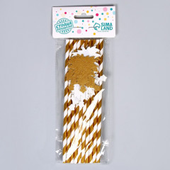 Набор трубочек для коктейля «Ёлочка» (10 шт) - Фото 1