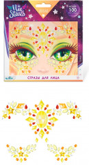 Стразы для лица «Солнце» - Фото 2