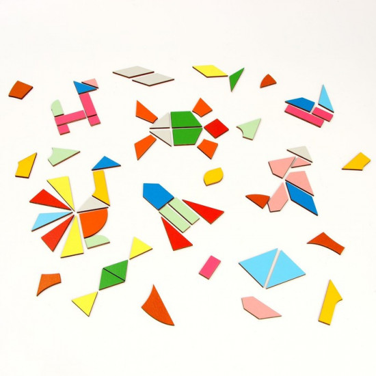 Доска развивающая «Сложи квадрат»