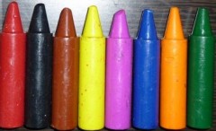 Мелки восковые для самых маленьких, 8 шт - Фото 1