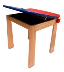 Игрушка стол с контейнером для ручек, деревянная - Фото 2