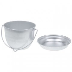 Котелок конический «Травленный» 2,5 л - Фото 1