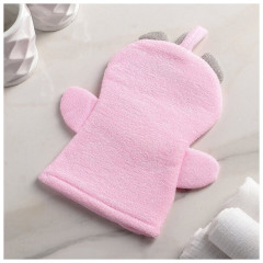 Мочалка-варежка детская «Единорожка» - Фото 1