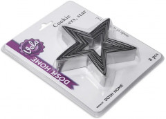 Набор формочек для печенья «Звезда» - Фото 1