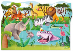 Пазл «В Африке» - Фото 1