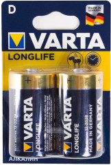 Набор батареек алкалиновых D - Фото 1