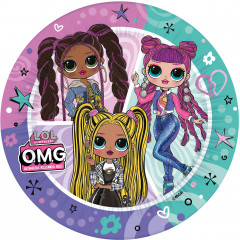 Набор тарелок бумажных «LOL» - Фото 1